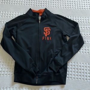 PINK SF Giants Lightweight Jacket - Medium